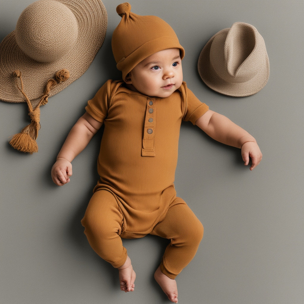 Looking for a Cozy Ribbed Baby Set?