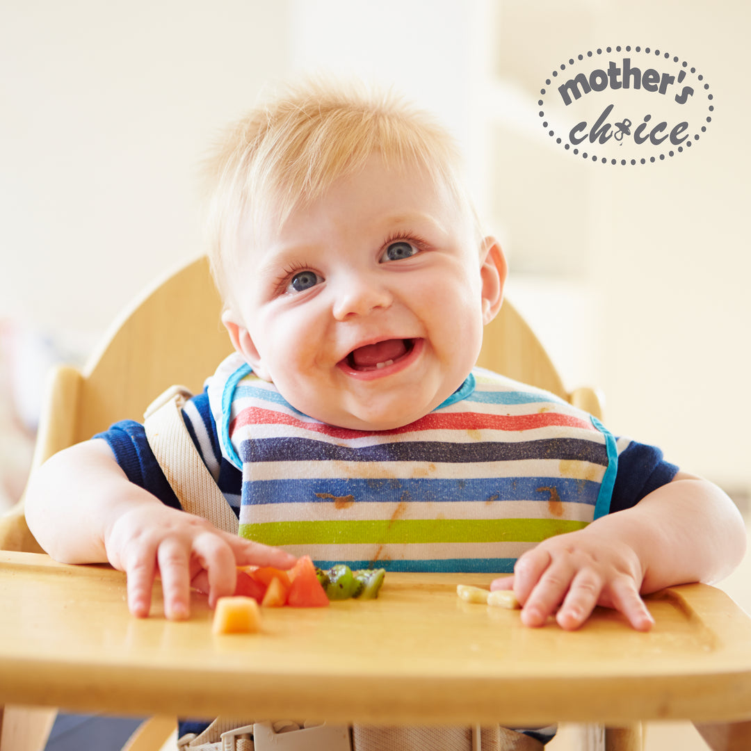 Bibs By Mother's Choice. Keep your baby's outfit clean with our water proof and absorbent bibs