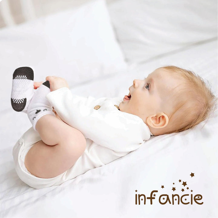 GOTS Certified Organic Cotton Rich Blend Baby Socks 12 Pairs For 0 - 6 (M) Baby Girl Soft, Stretchable & Comfortable Girl newborn Socks, Adorable Sock Shoes For Baby Girl, Gift For Little, Pink
