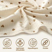 Organic Muslin Cotton Car Seat Cover
