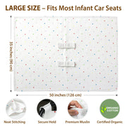 Organic Muslin Cotton Car Seat Cover