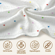 Organic Muslin Cotton Car Seat Cover