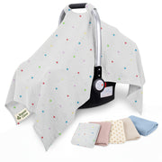Organic Muslin Cotton Car Seat Cover