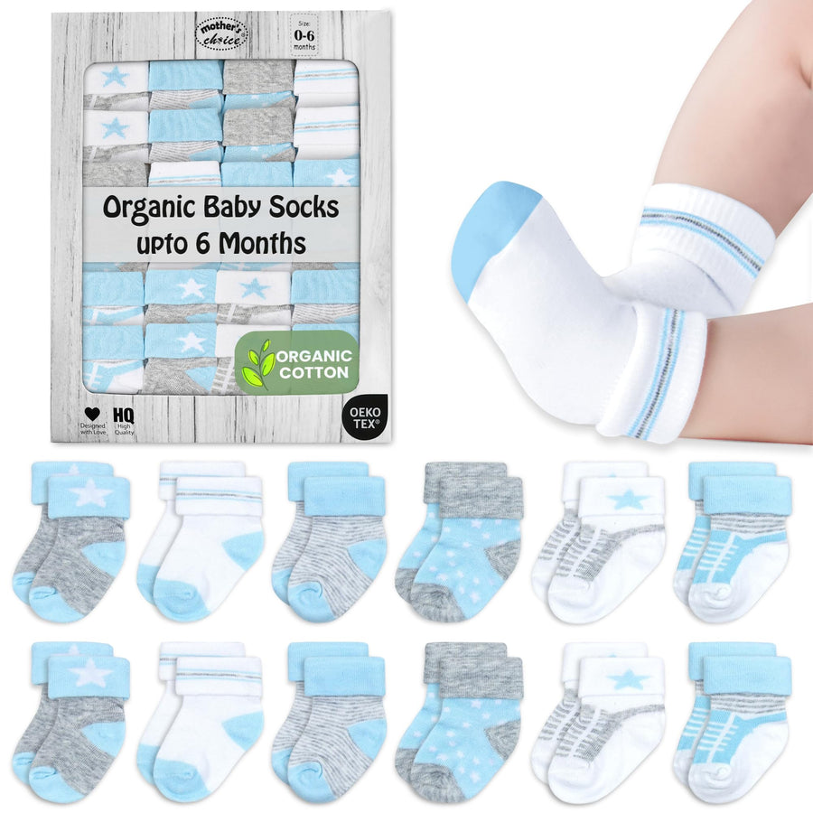 Organic Cotton Baby Socks