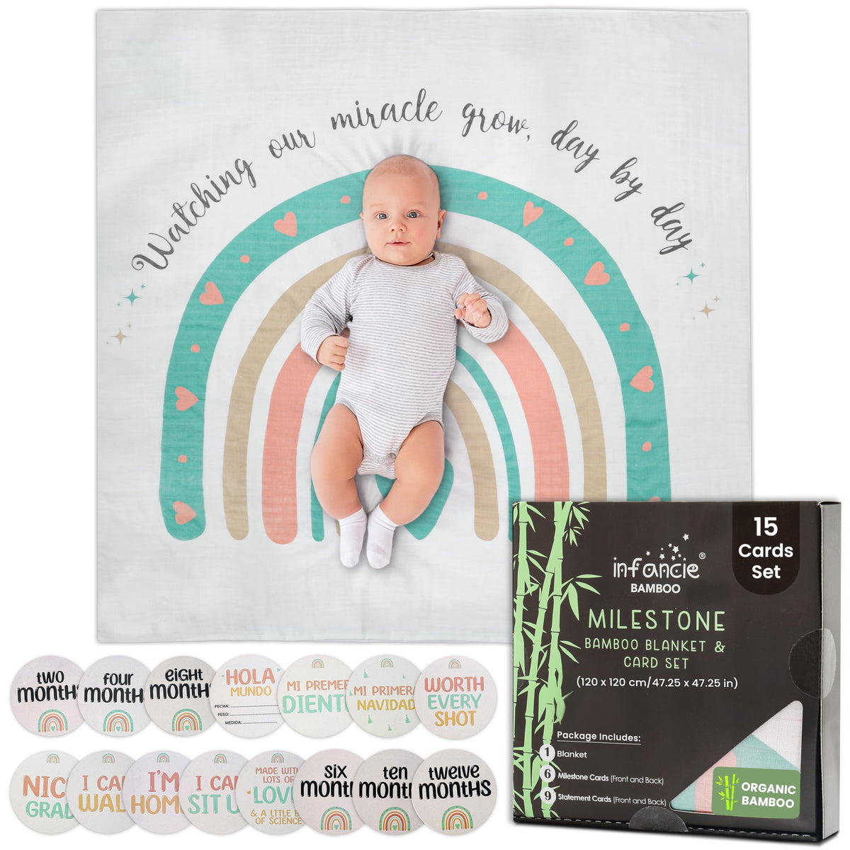 Premium Bamboo Baby Hooded Towel For Infant
