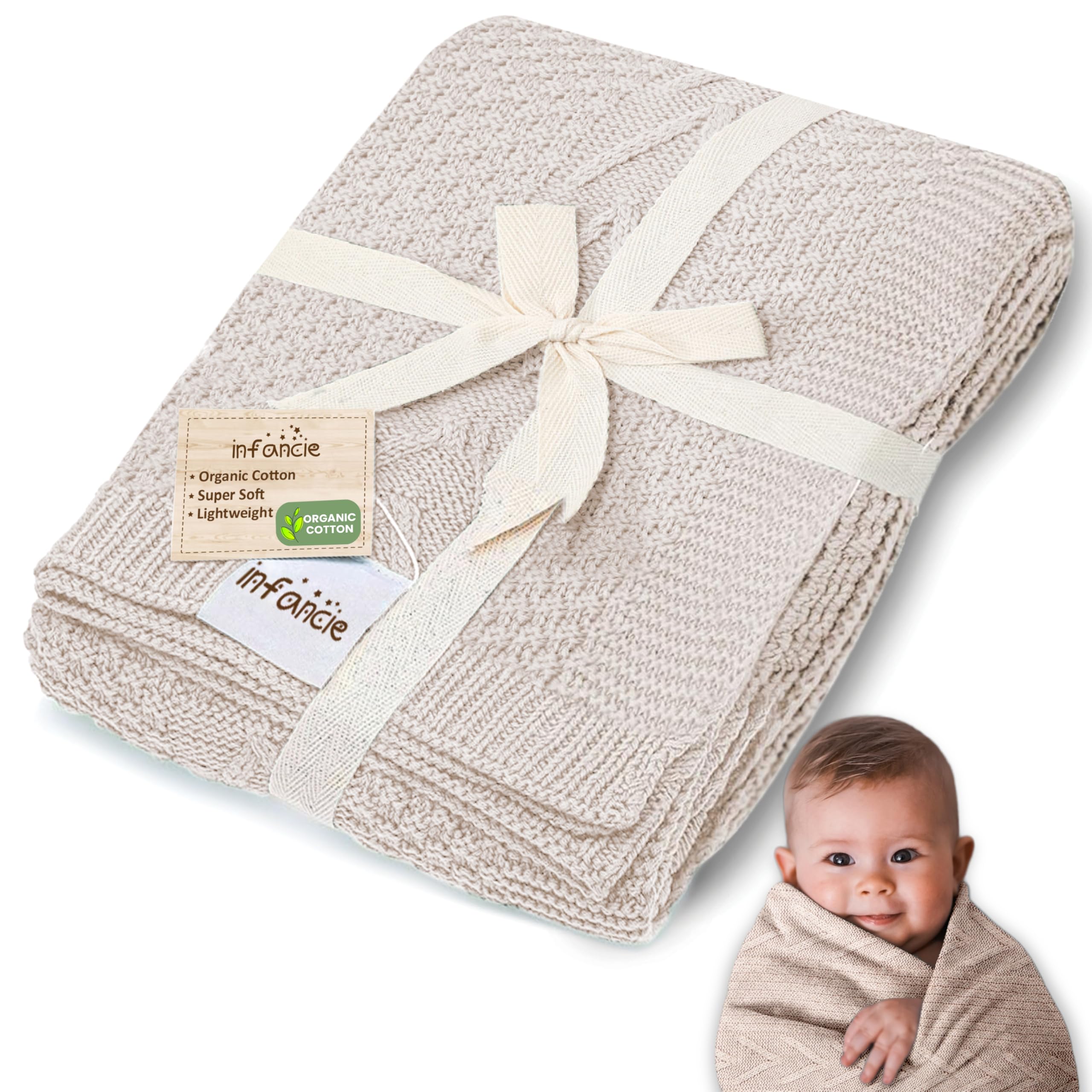 Organic Cotton Baby Blanket