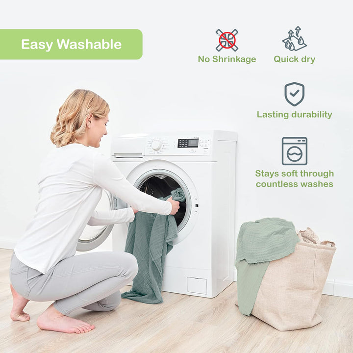 Infancie Organic Cotton Muslin Baby Blanket