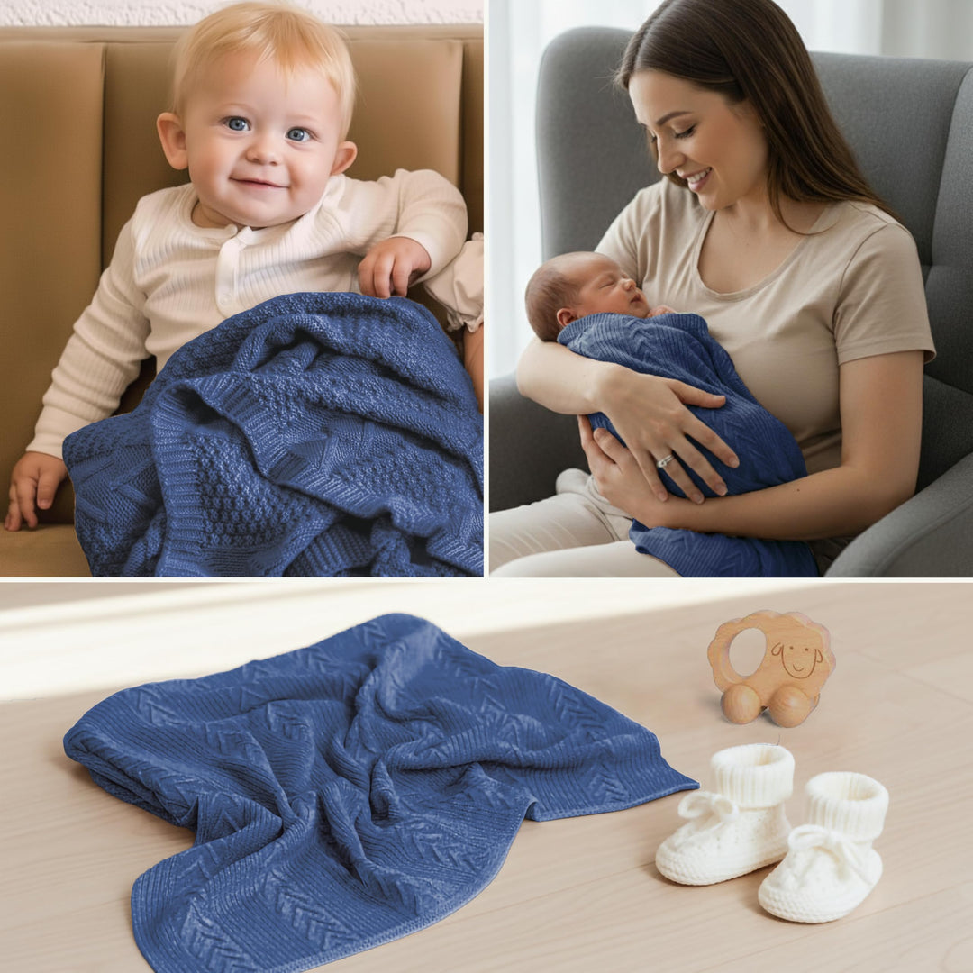Infancie Organic Cotton Baby Blanket