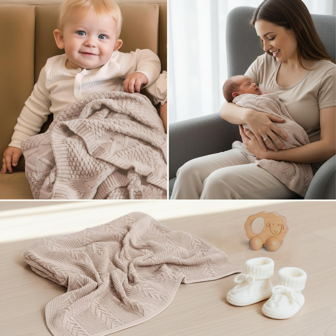 Infancie Organic Cotton Baby Blanket