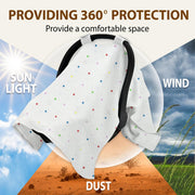 Organic Muslin Cotton Car Seat Cover