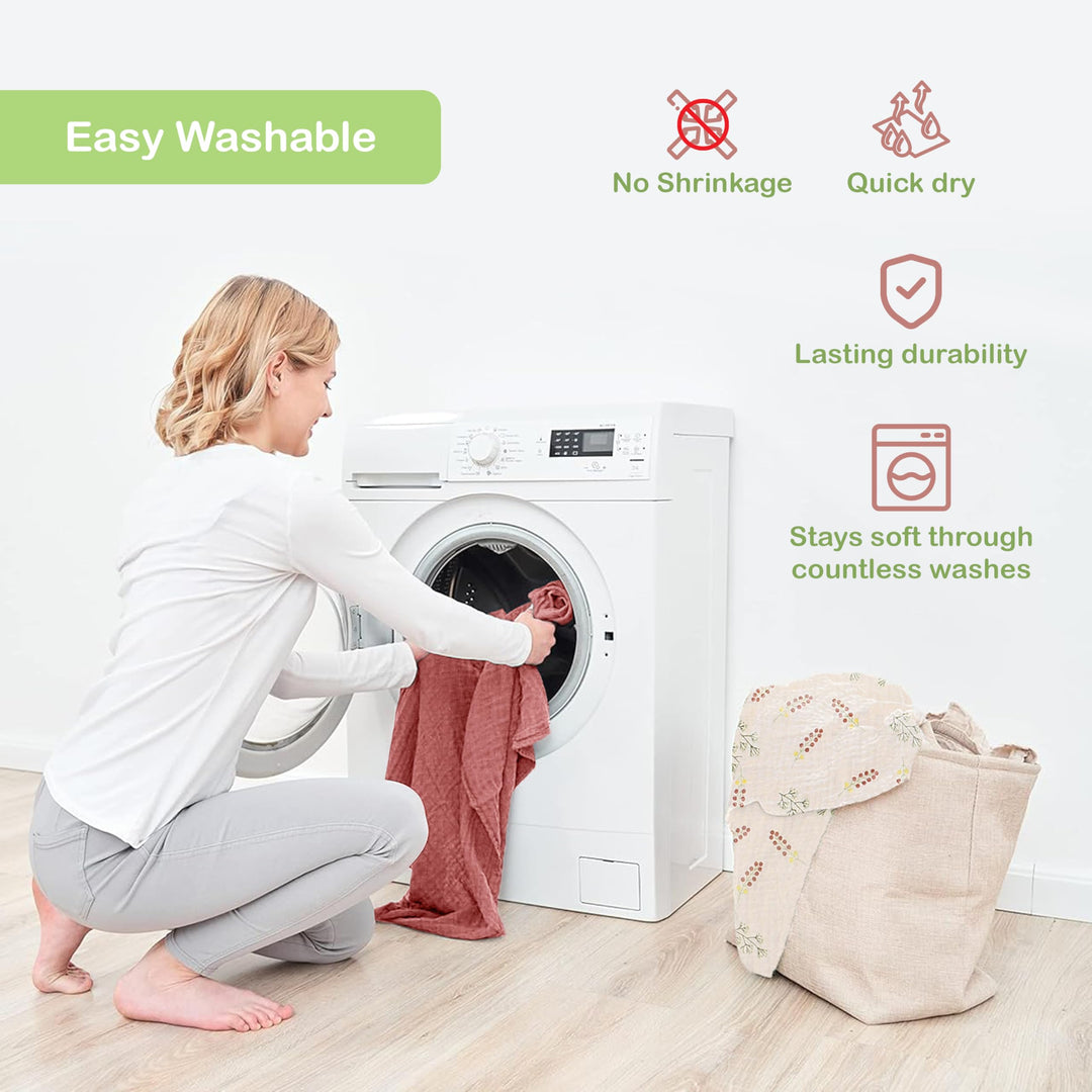 Infancie Organic Cotton Muslin Baby Blanket