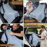 Organic Muslin Cotton Car Seat Cover