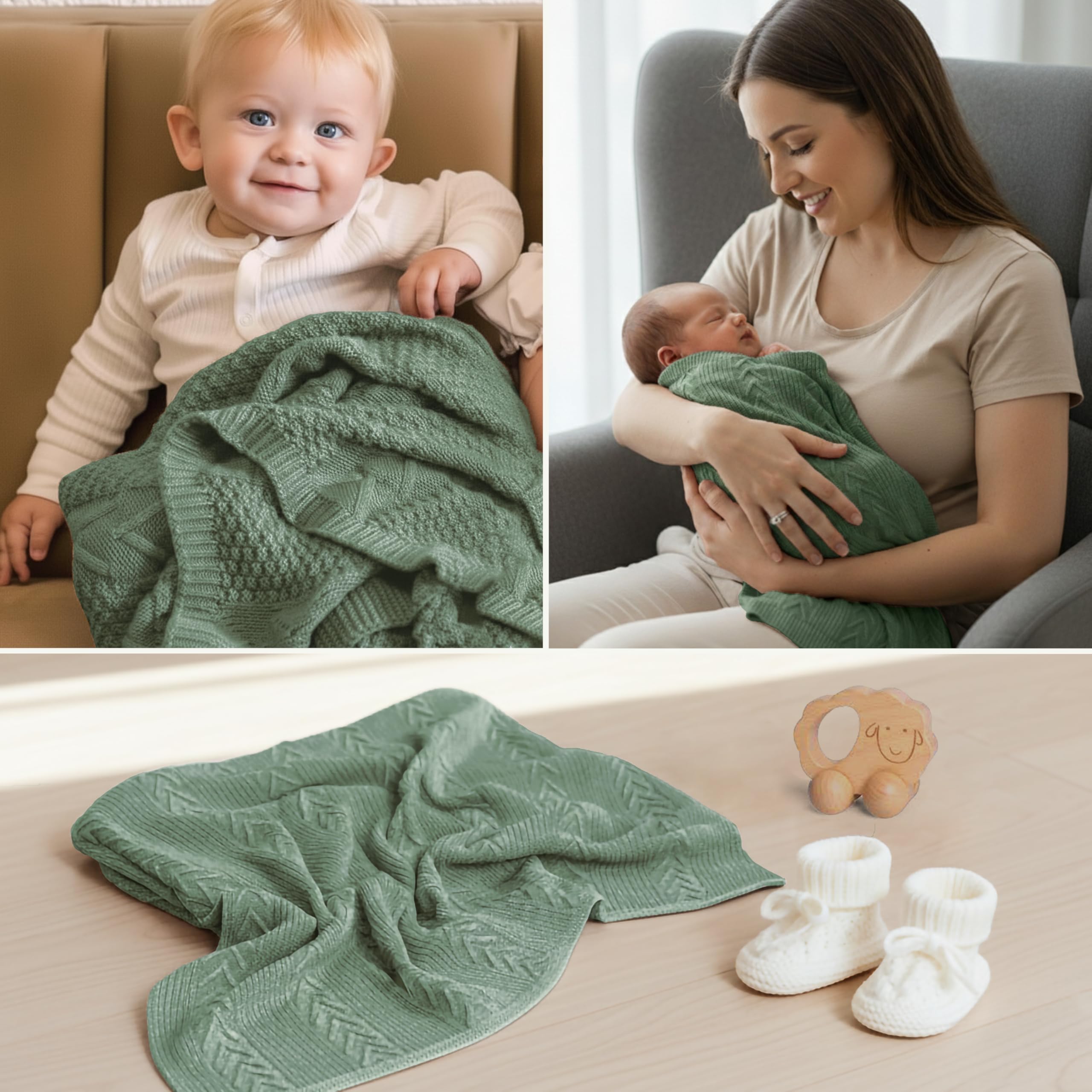 Organic Cotton Baby Blanket