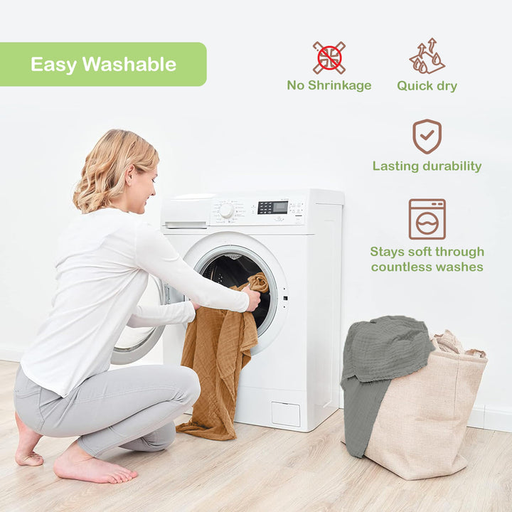 Infancie Organic Cotton Muslin Baby Blanket