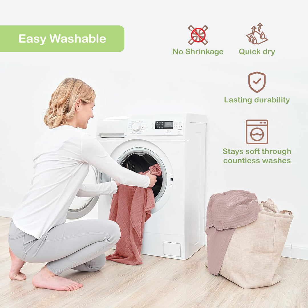 Infancie Organic Cotton Muslin Baby Blanket