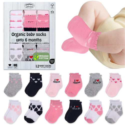 Organic Cotton Baby Socks