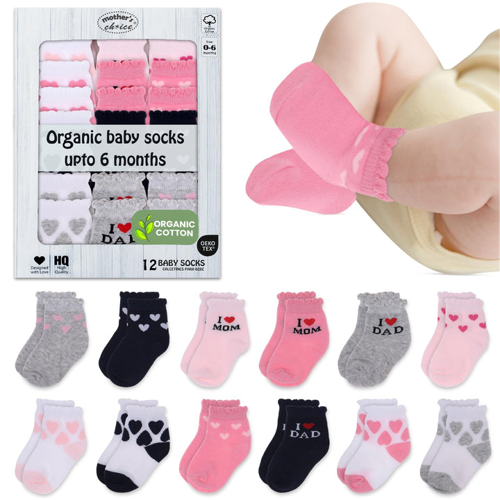 Mother's Choice Organic Cotton Baby Socks