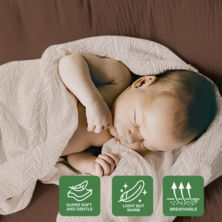 Infancie Organic Cotton Baby Blanket