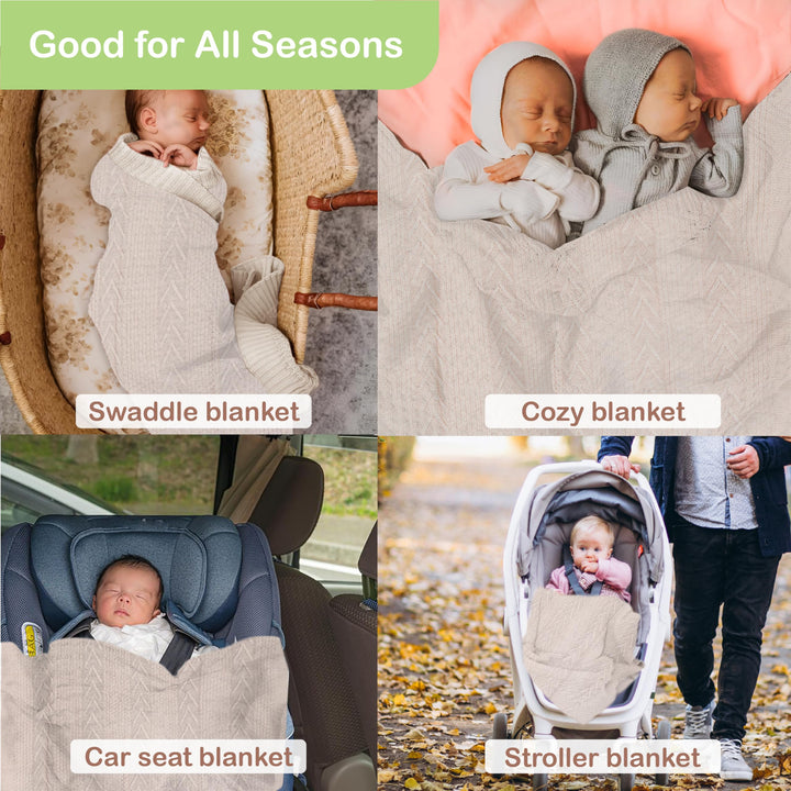 Infancie Organic Cotton Baby Blanket