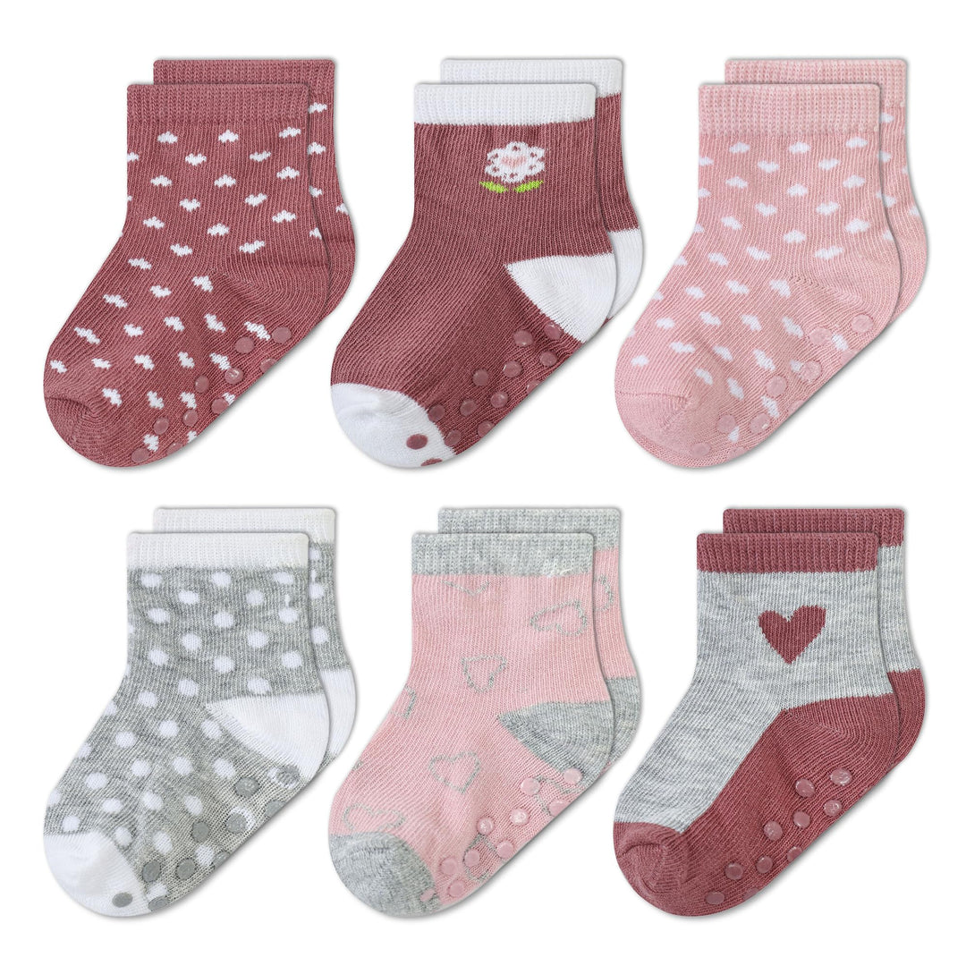 Mother's Choice Organic Cotton Baby Socks Infant 0-6 Months - 12 pairs Soft, Cozy, and Gentle Newborn Socks for Girls & Boys, Perfect Baby Registry for Everyday Wear, and Infant Comfort