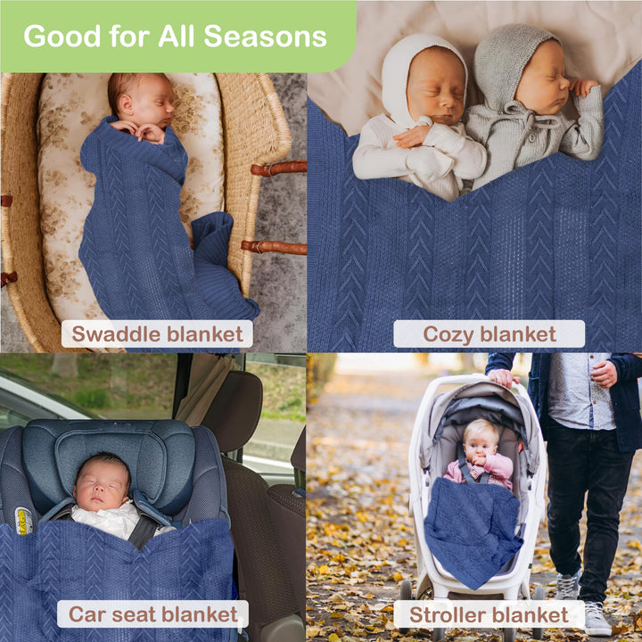 Infancie Organic Cotton Baby Blanket