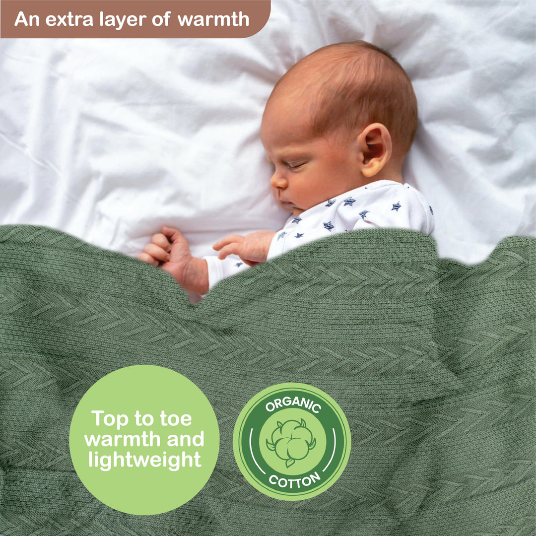 Infancie Organic Cotton Baby Blanket