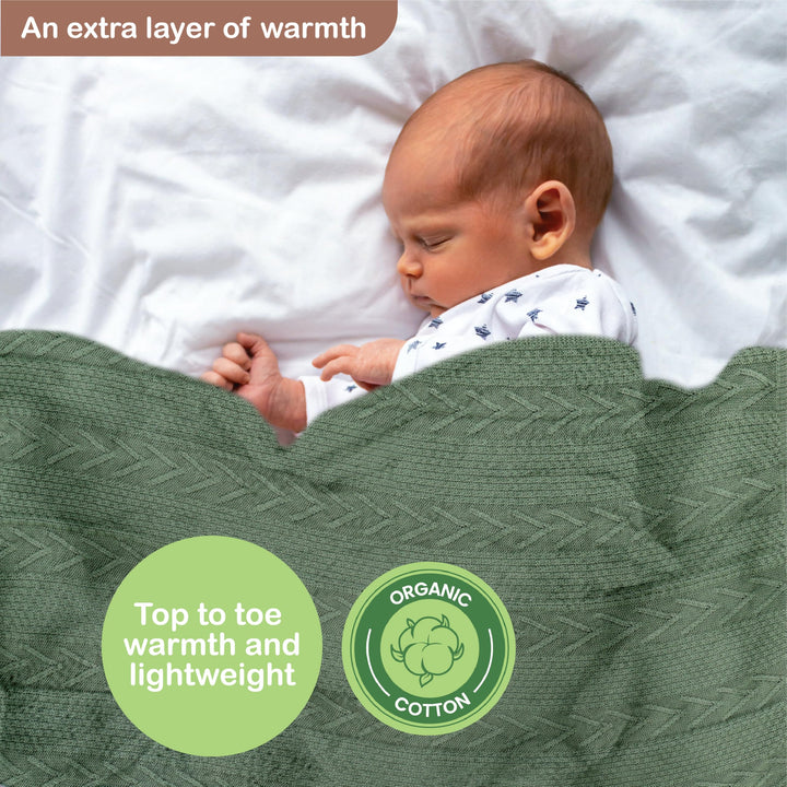 Infancie Organic Cotton Baby Blanket