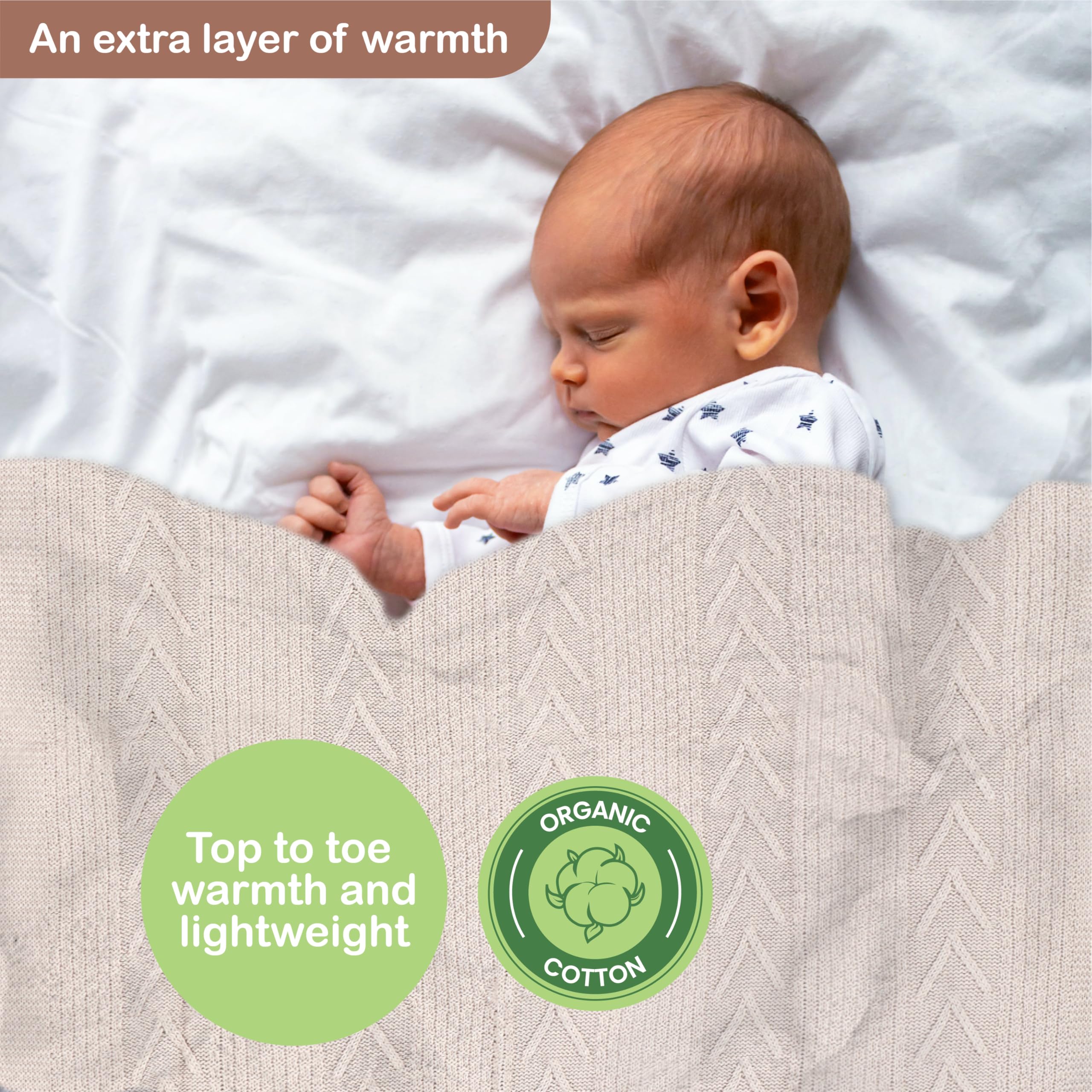 Organic Cotton Baby Blanket