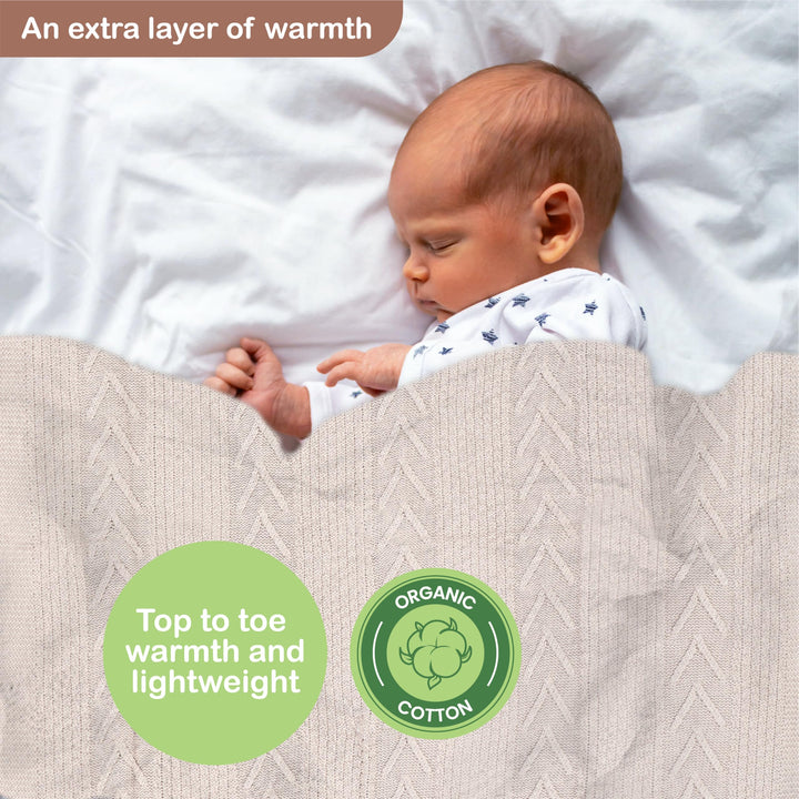 Infancie Organic Cotton Baby Blanket