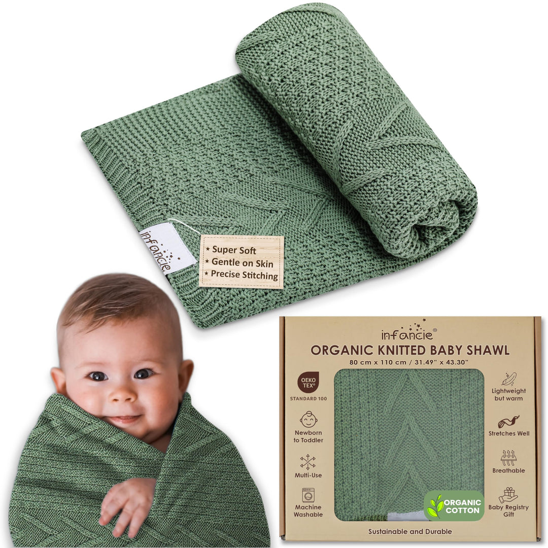 Infancie Organic Cotton Baby Blanket