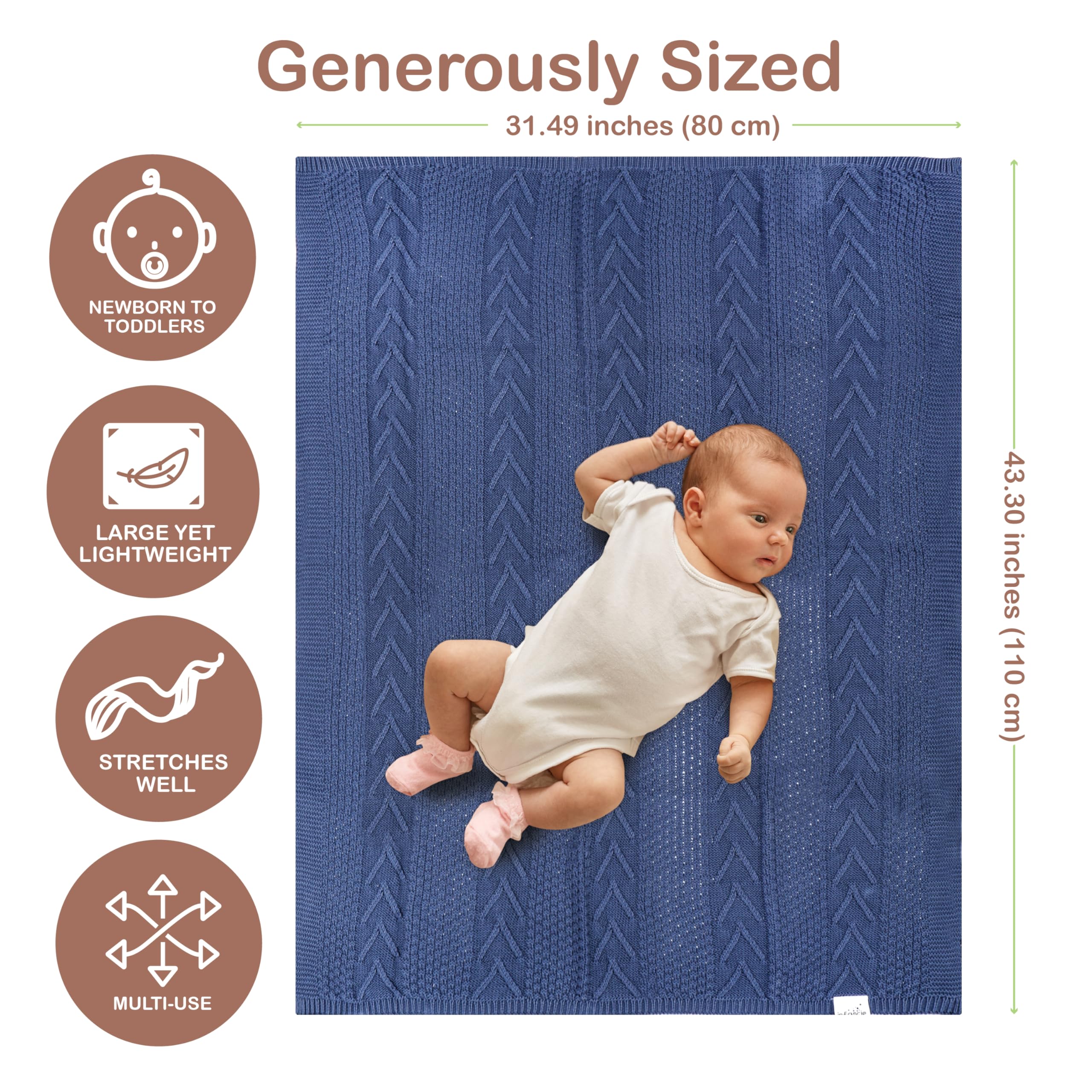 Organic Cotton Baby Blanket