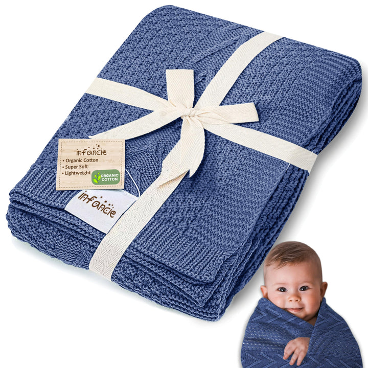 Infancie Organic Cotton Baby Blanket
